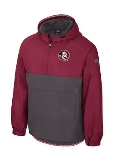 NCAA Florida State Seminoles Gives Back 1/2 Zip Anorak Jacket