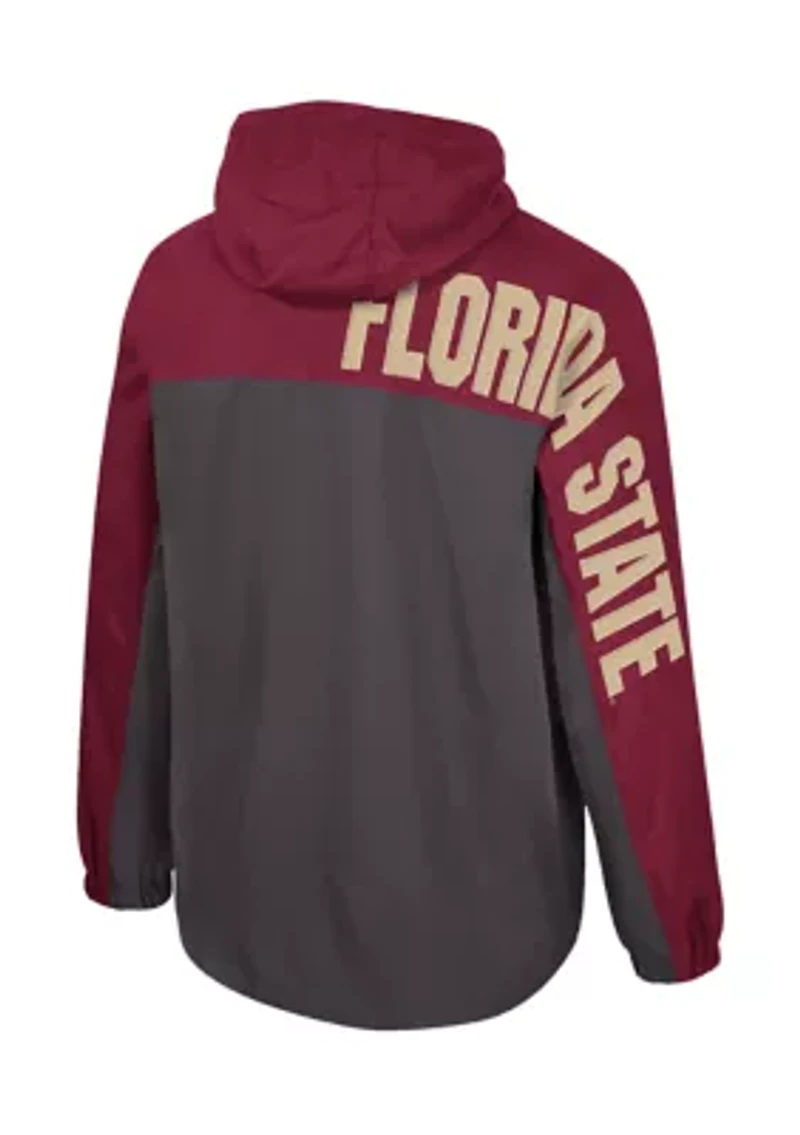 NCAA Florida State Seminoles Gives Back 1/2 Zip Anorak Jacket