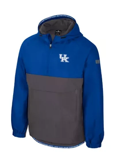 NCAA Kentucky Wildcats Gives Back 1/2 Zip Anorak Jacket