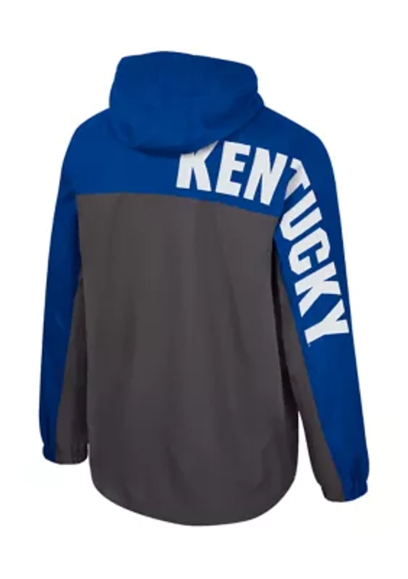 NCAA Kentucky Wildcats Gives Back 1/2 Zip Anorak Jacket