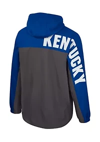 NCAA Kentucky Wildcats Gives Back 1/2 Zip Anorak Jacket