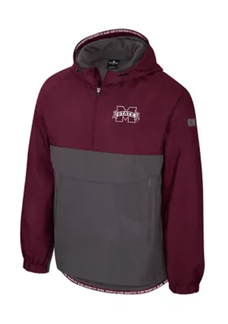 NCAA Mississippi State Bulldogs Gives Back 1/2 Zip Anorak Jacket