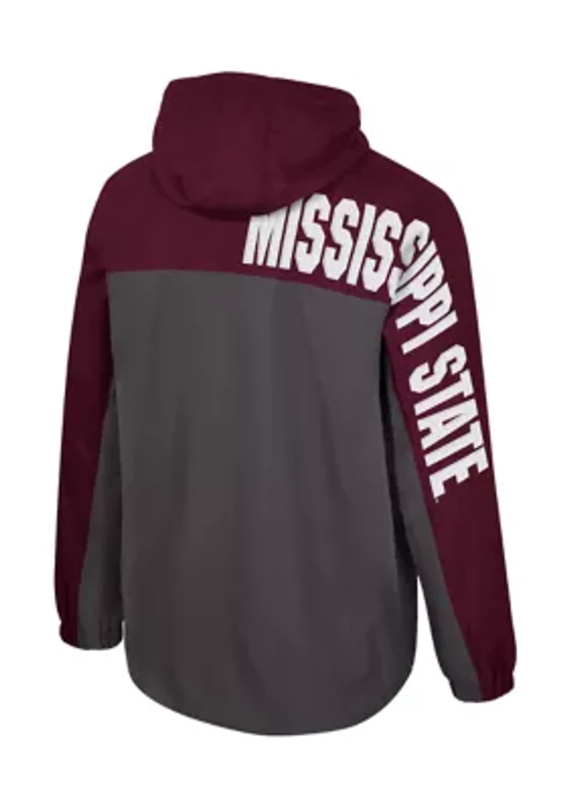 NCAA Mississippi State Bulldogs Gives Back 1/2 Zip Anorak Jacket