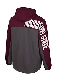 NCAA Mississippi State Bulldogs Gives Back 1/2 Zip Anorak Jacket