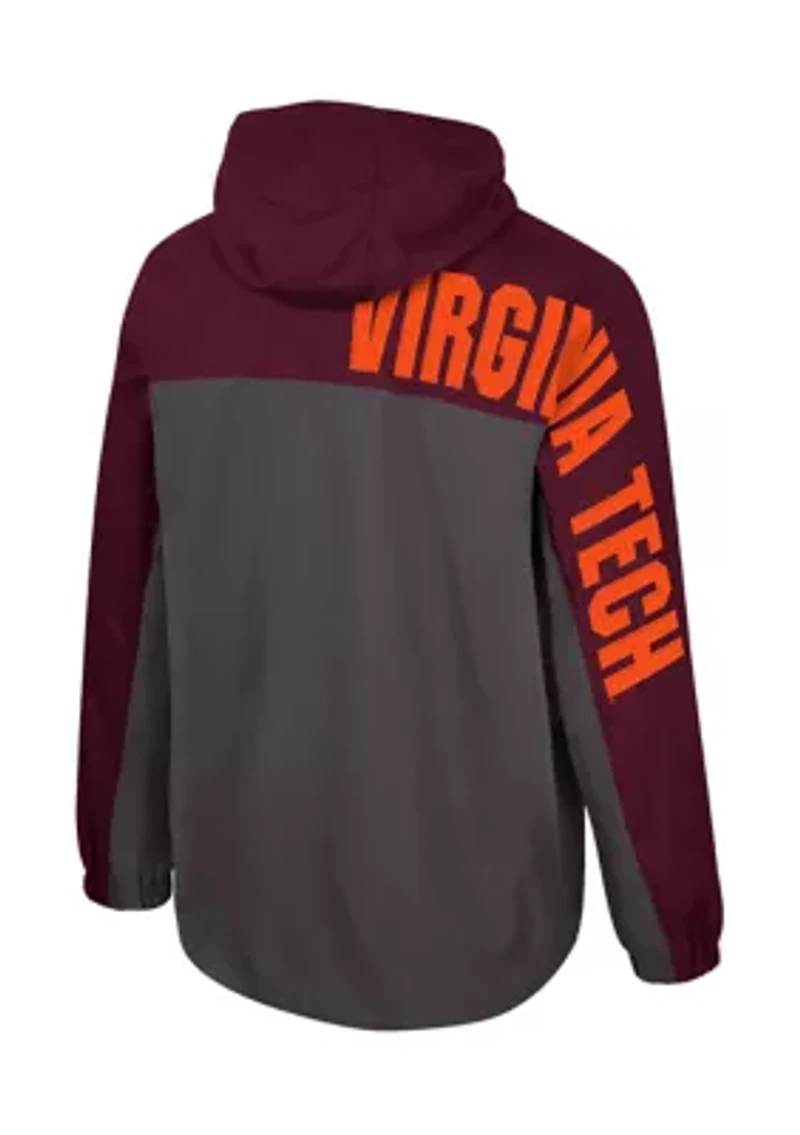 NCAA Virginia Tech Hokies Gives Back 1/2 Zip Anorak Jacket