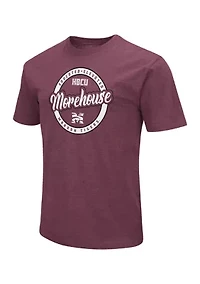 NCAA Morehouse Maroon Tigers Playbook Short Sleeve Graphic T-Shirt