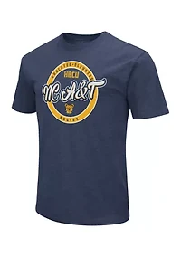 NCAA NC A&T Aggies Playbook Short Sleeve Graphic T-Shirt