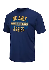 NCAA NC A&T Aggies Trail Short Sleeve Graphic T-Shirt