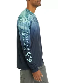 Men's Long Sleeve Parachute T-Shirt