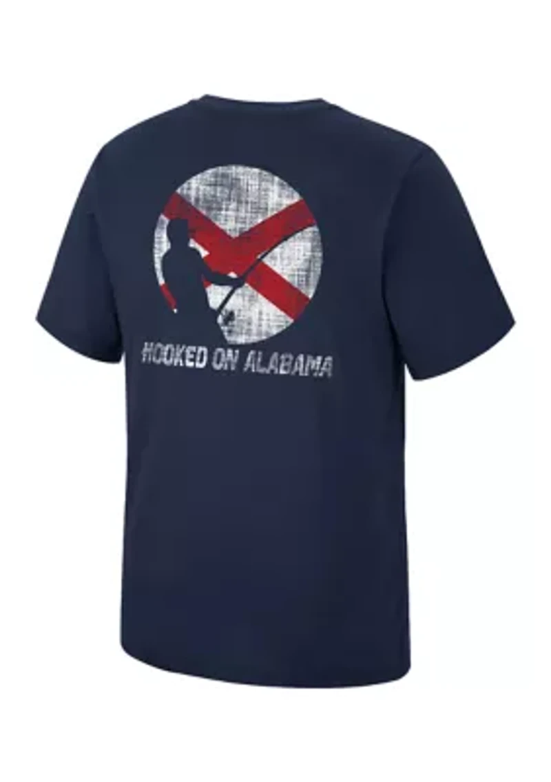 Big & Tall NCAA Hooked on Carolina Short Sleeve Graphic T-Shirt