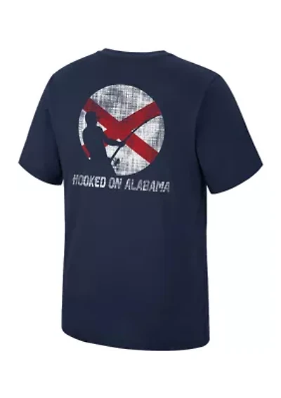 Big & Tall NCAA Hooked on Carolina Short Sleeve Graphic T-Shirt