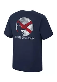 Hooked On State Pride Graphic T-Shirt