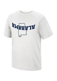 Men's Short Sleeve Inverted State Pride Graphic T-Shirt