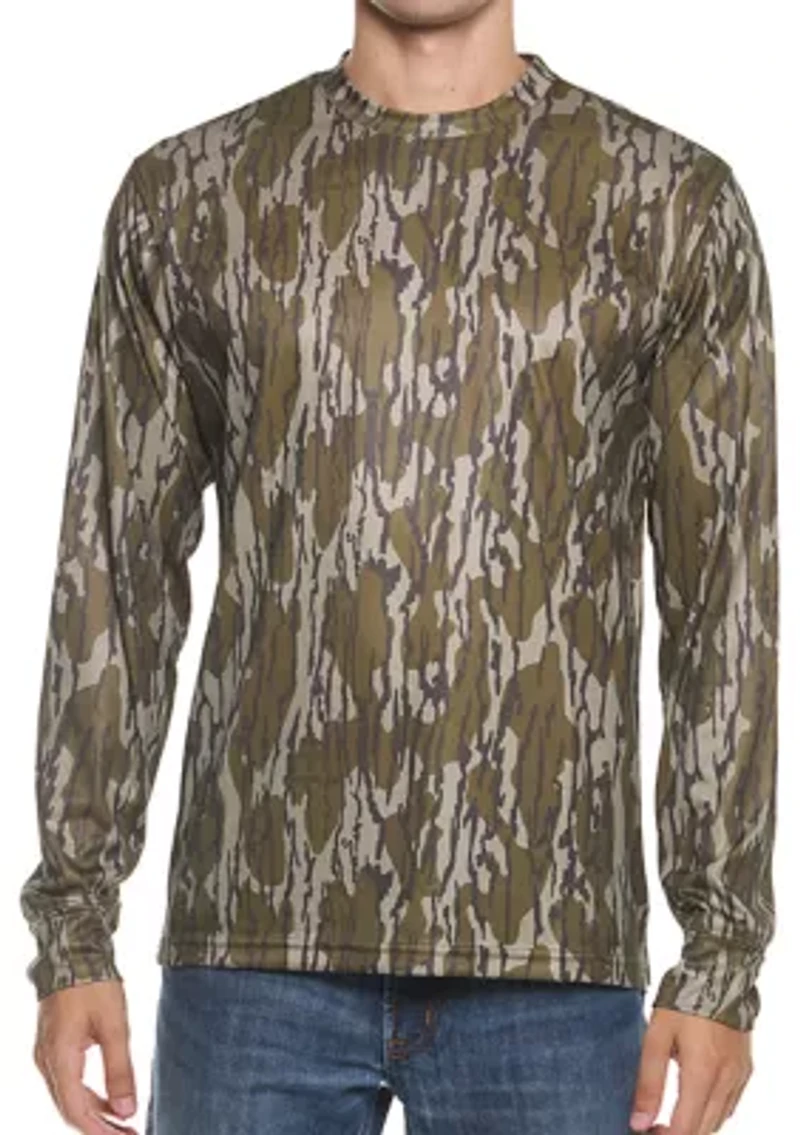 Long Sleeve Performance Mossy Oak T-Shirt