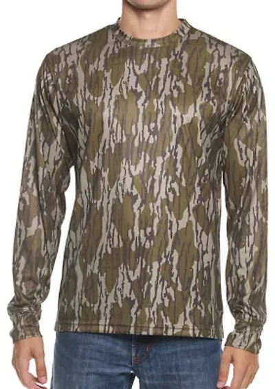 Long Sleeve Performance Mossy Oak T-Shirt