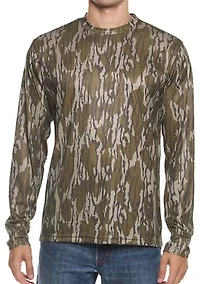 Long Sleeve Performance Mossy Oak T-Shirt