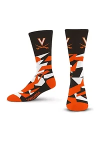 NCAA Shattered Camo Crew Socks
