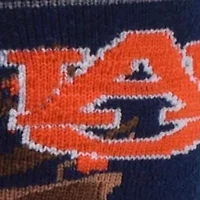 Women's NCAA Reindeer Sweater Stripe Socks