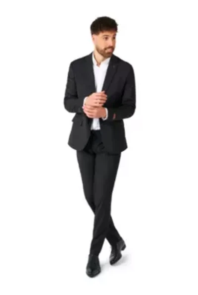 Daily Deep Black 2 Piece  Suit