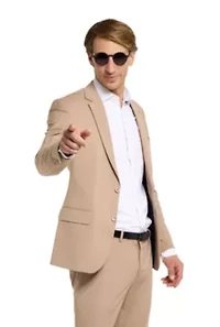OppoSuits Daily Men's Suit - Dark Sand