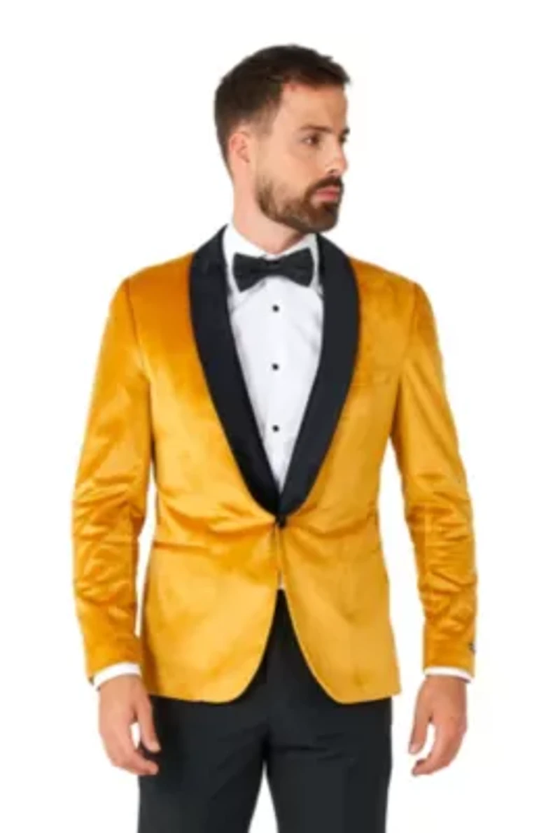 Dinner Jacket Gold Blazer