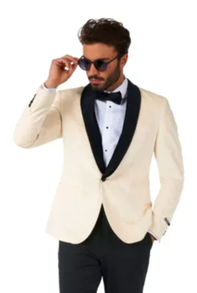 Dinner Jacket  Ivory Champagne Blazer