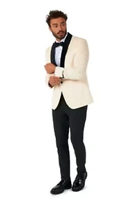 Dinner Jacket  Ivory Champagne Blazer