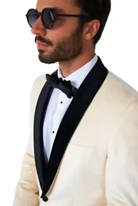 Dinner Jacket  Ivory Champagne Blazer
