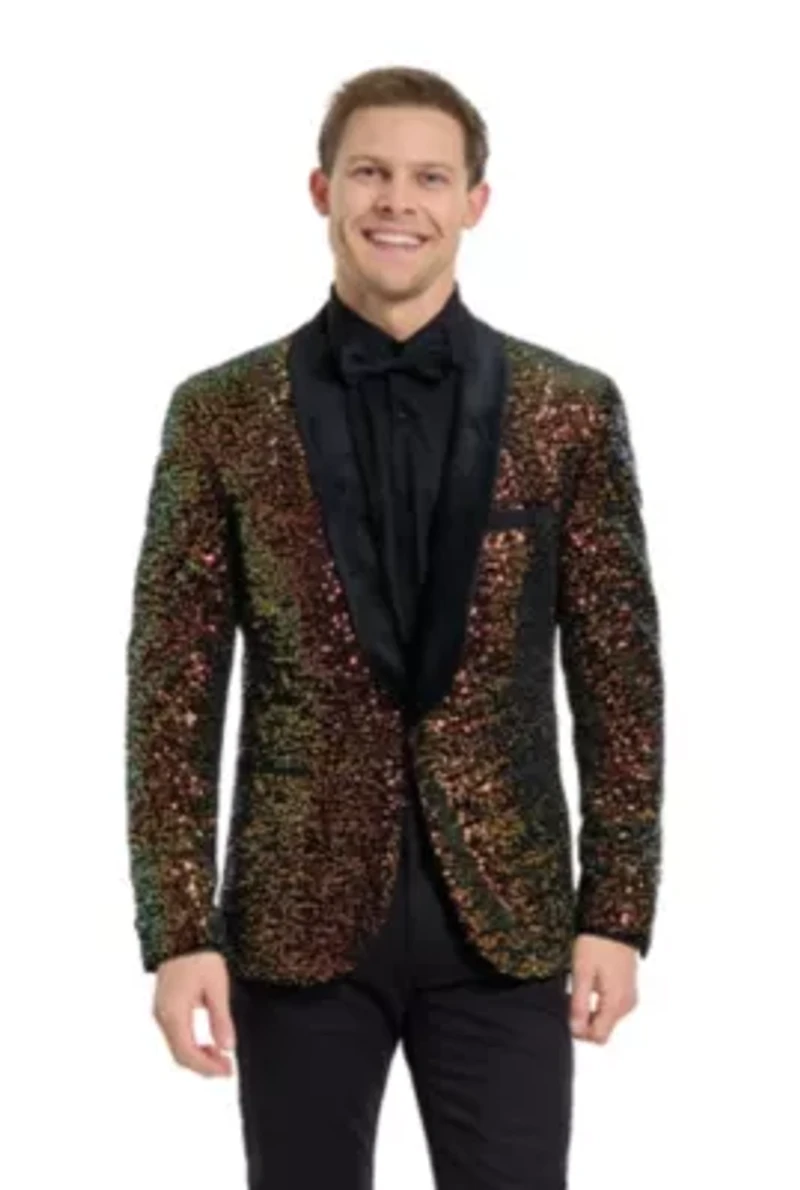 Dinner Jacket Amber Sequins Blazer