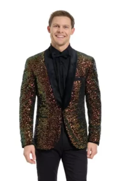 Dinner Jacket Amber Sequins Blazer