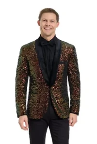 Dinner Jacket Amber Sequins Blazer