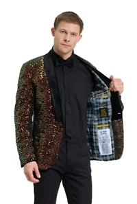 Dinner Jacket Amber Sequins Blazer