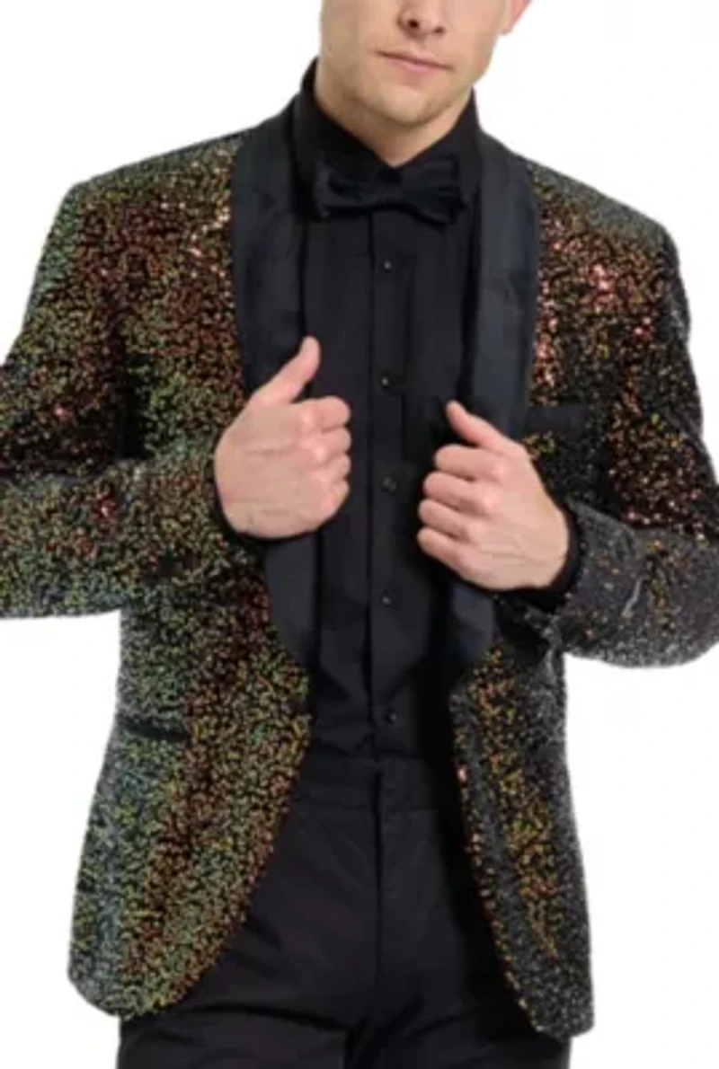 Dinner Jacket Amber Sequins Blazer