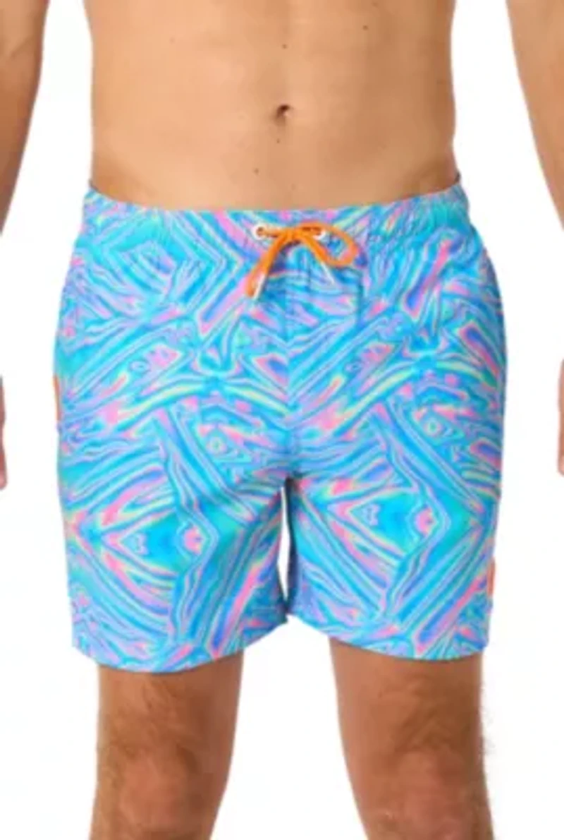 OppoSuits Men's Swim Short - Mr. Tie Dye