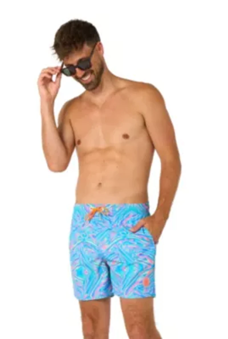 OppoSuits Men's Swim Short - Mr. Tie Dye