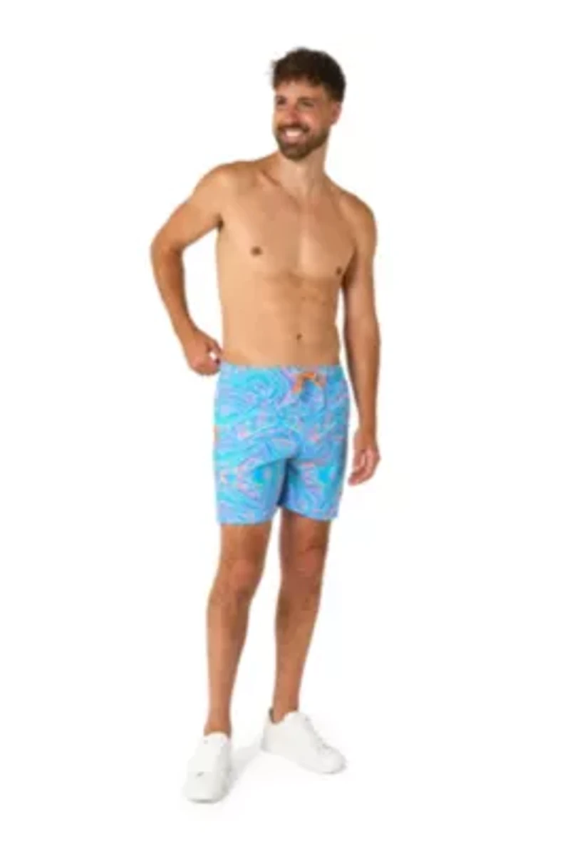 OppoSuits Men's Swim Short - Mr. Tie Dye