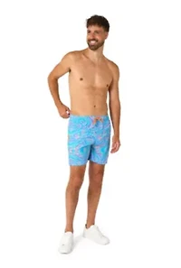 OppoSuits Men's Swim Short - Mr. Tie Dye