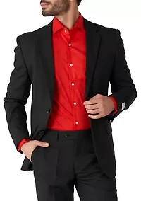 Christmas Icons Red Long Sleeve Shirt