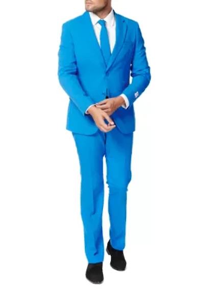 Blue Steel  2 Piece Suit + Tie