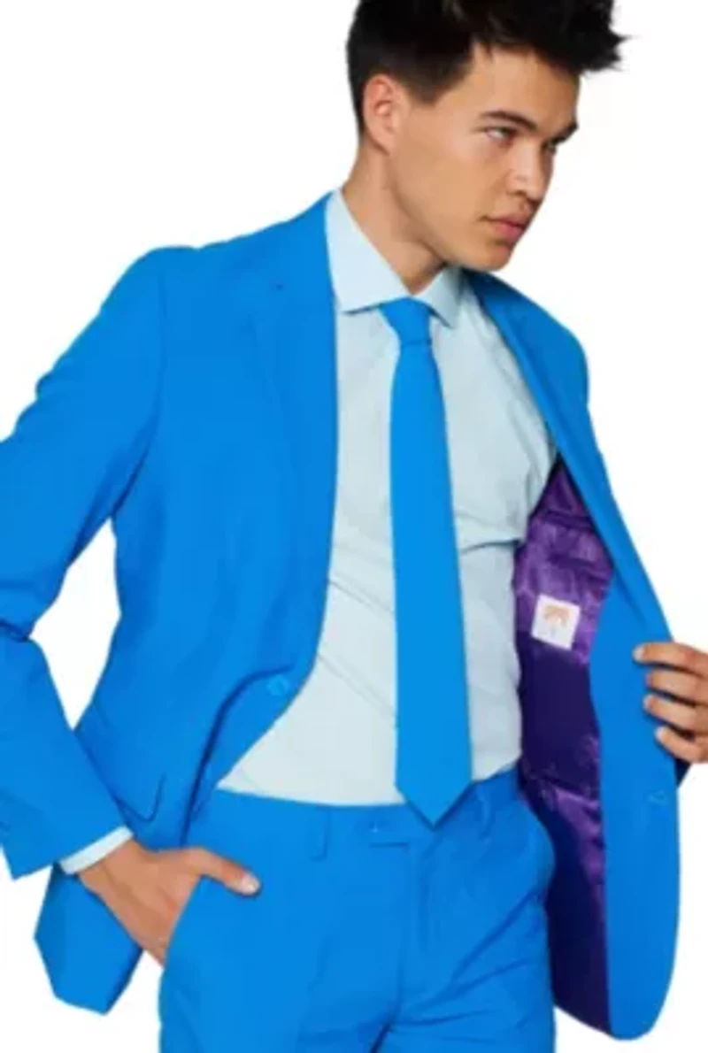 Blue Steel  2 Piece Suit + Tie