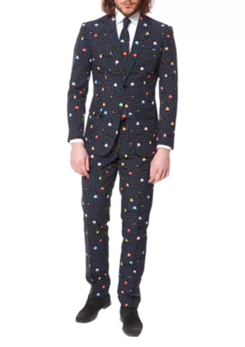 Pac-Man  2 Piece Suit + Tie