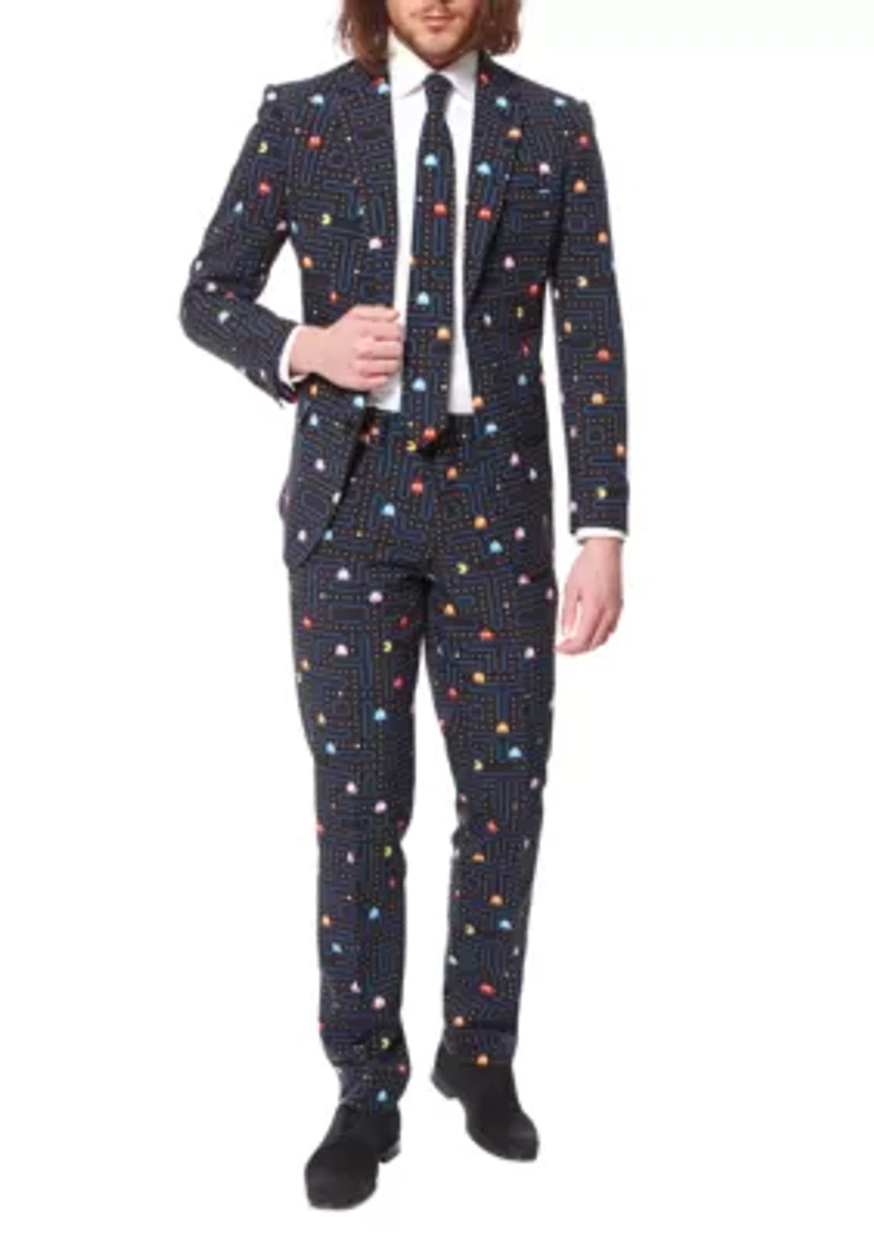 Pac-Man  2 Piece Suit + Tie