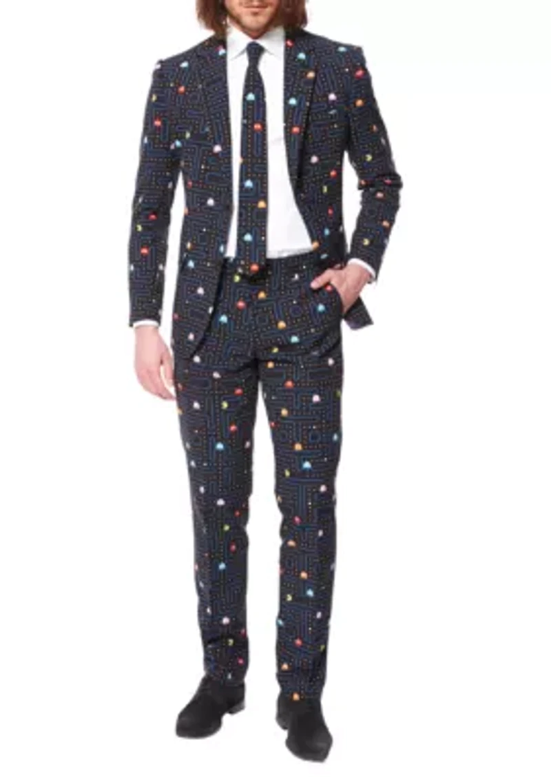 Pac-Man  2 Piece Suit + Tie