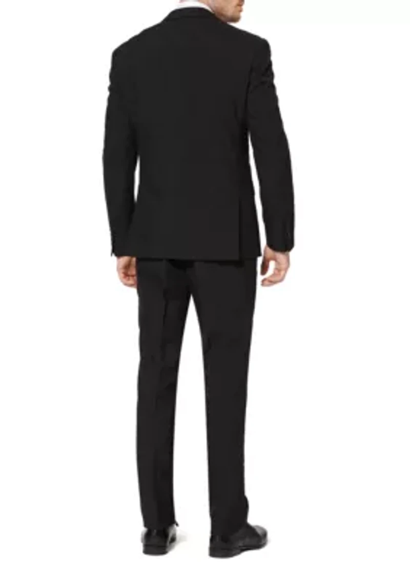Black Knight  2 Piece Suit + Tie