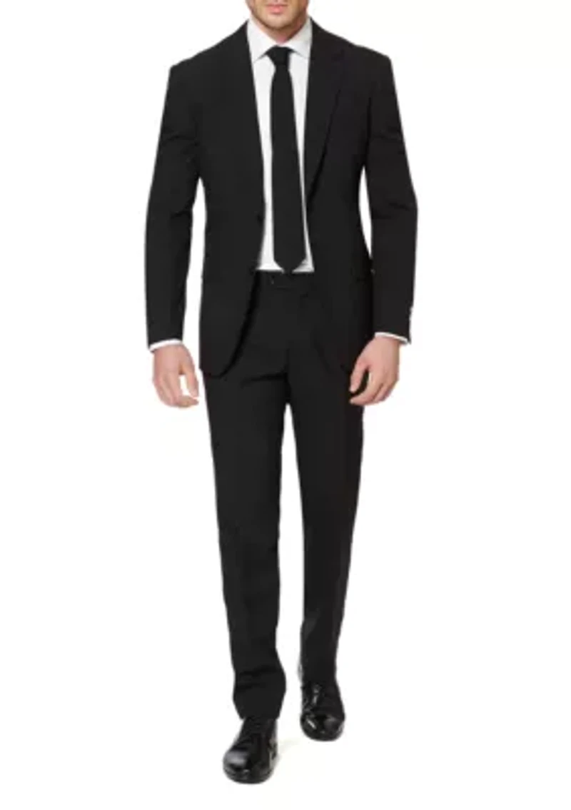 Black Knight  2 Piece Suit + Tie