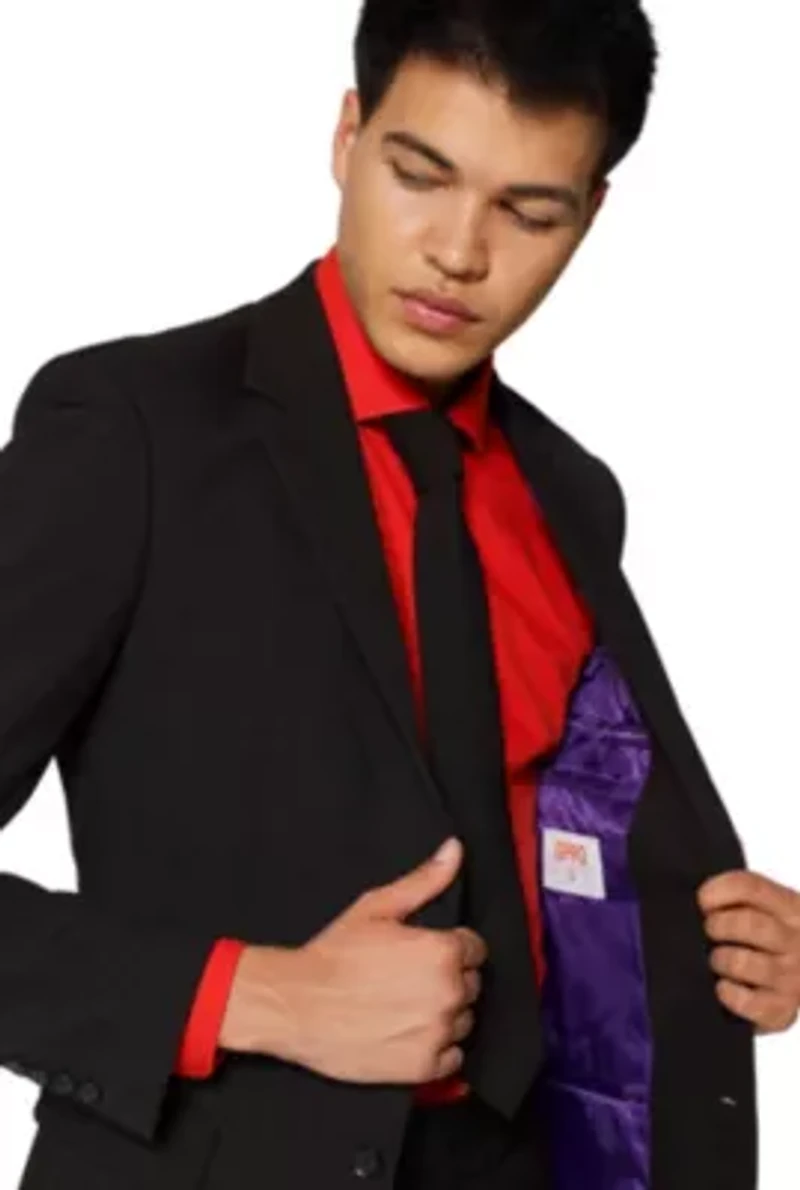 Black Knight  2 Piece Suit + Tie