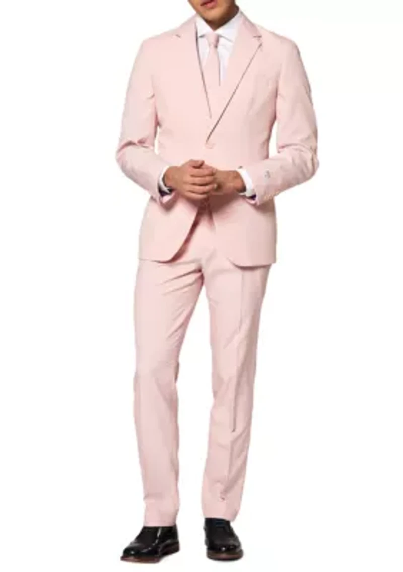 Lush Blush 2 Piece Suit + Tie