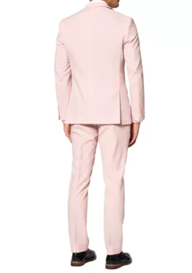 Lush Blush  2 Piece Suit + Tie