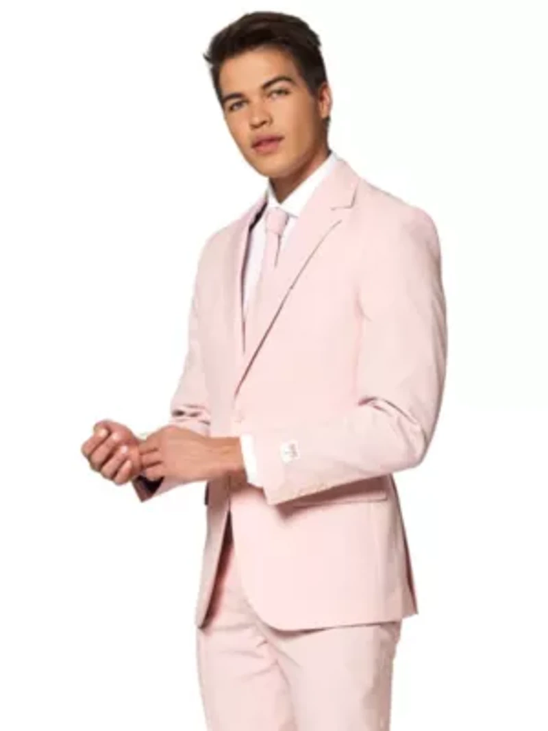 Lush Blush  2 Piece Suit + Tie