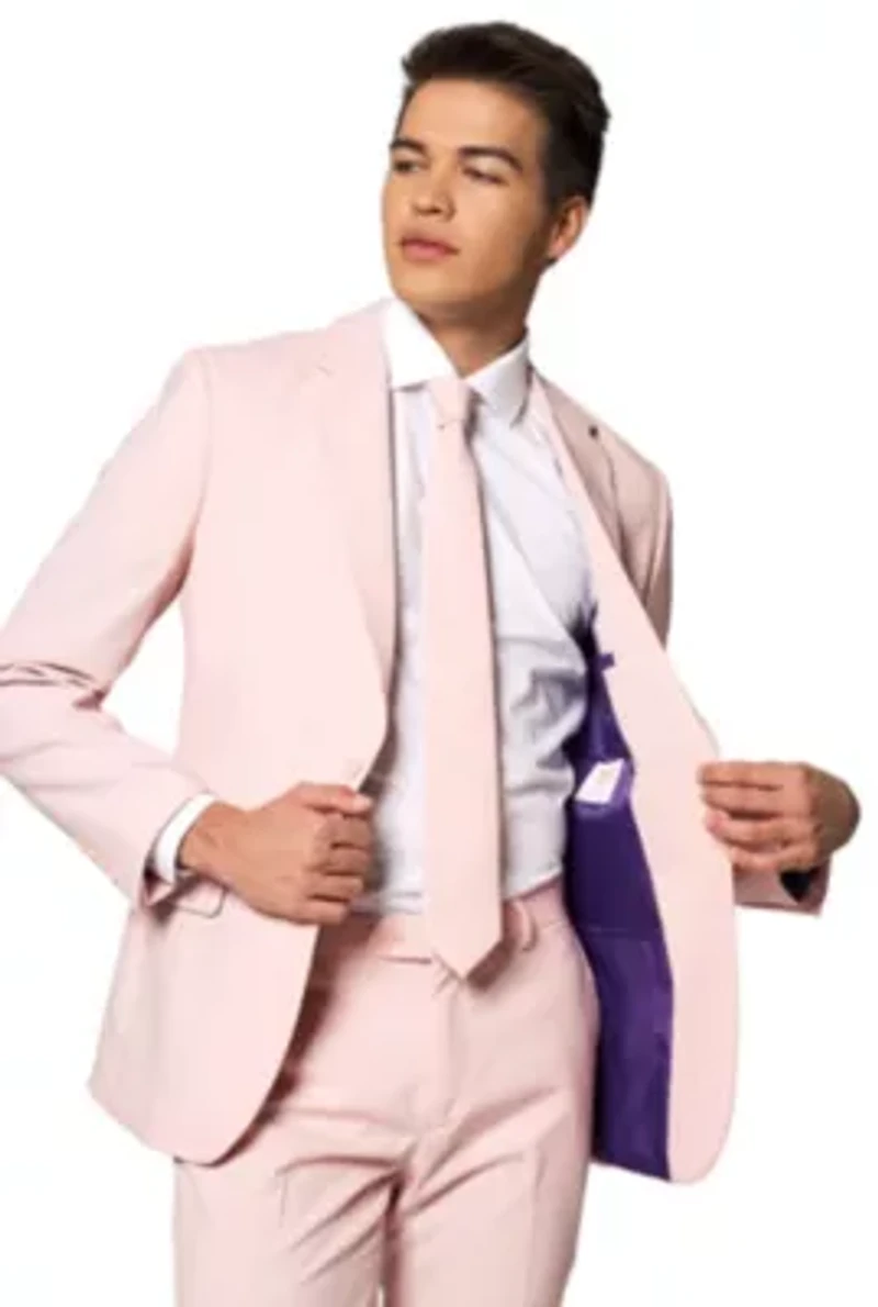 Lush Blush  2 Piece Suit + Tie